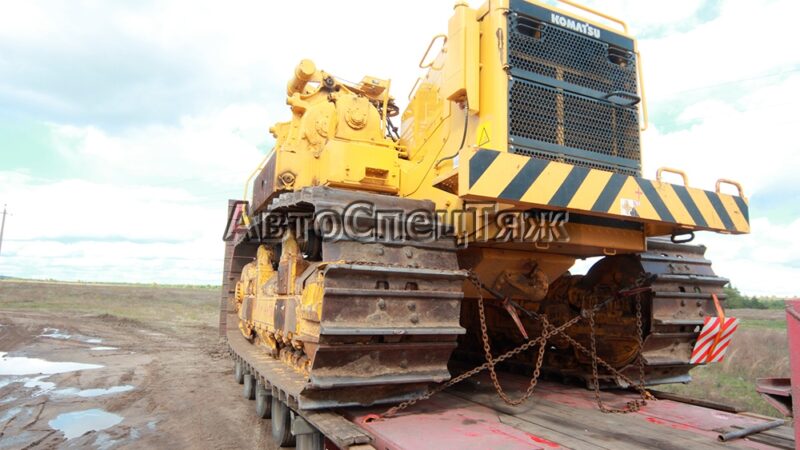 перевозка бульдозера Komatsu D355C