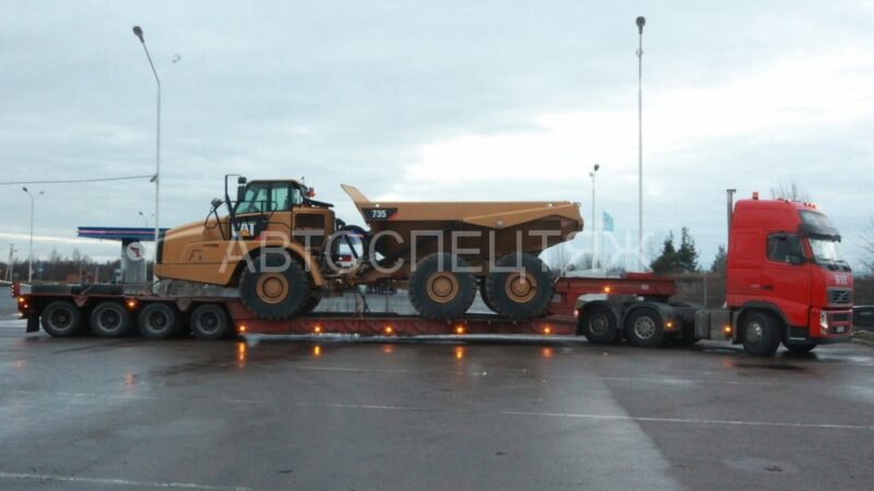 перевозка карьерного самосвала Cat - 5