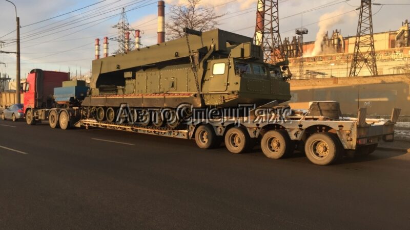 перевозка боевого комплекса С300 фото 2