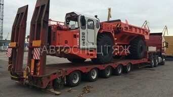 перевозка шахтного самосвала Sandvik TH430 - 2